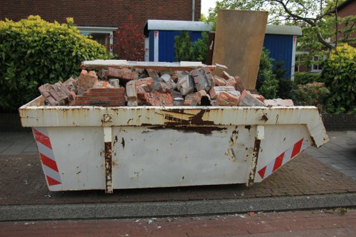 Construction site waste clearance in Putney