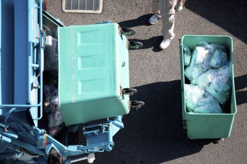 Professional waste removal team at work in Putney