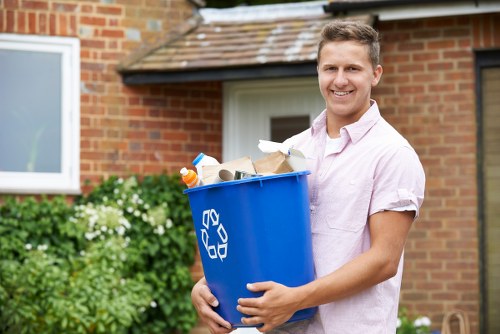 Efficient home clearance team working in a Putney residence